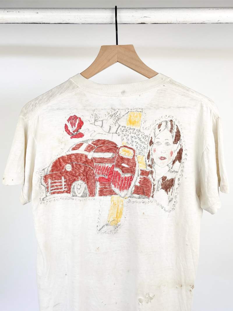 Mexican Hand Drawn T-Shirt - 70s