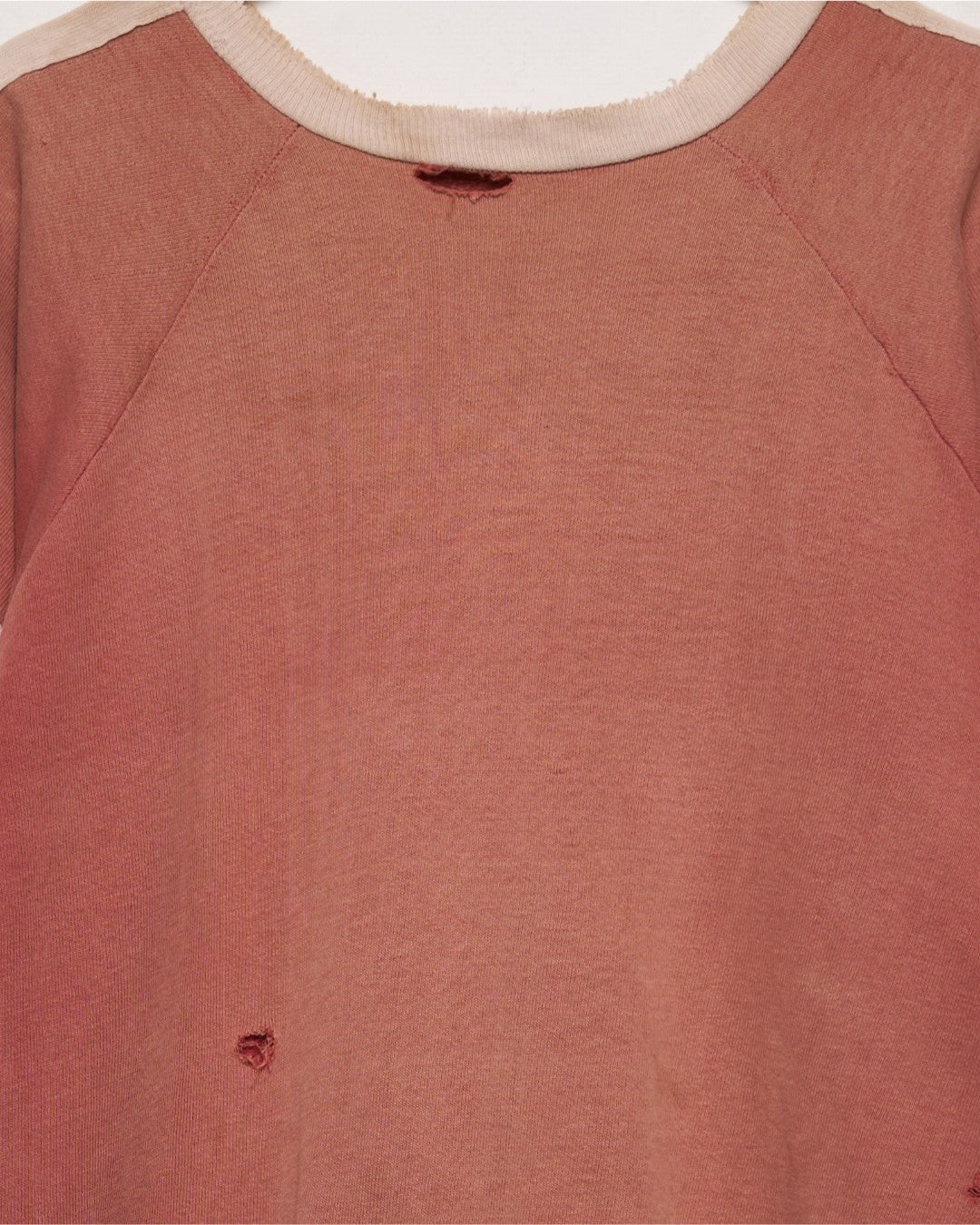 Faded Maroon Short Sleeve Sweat
