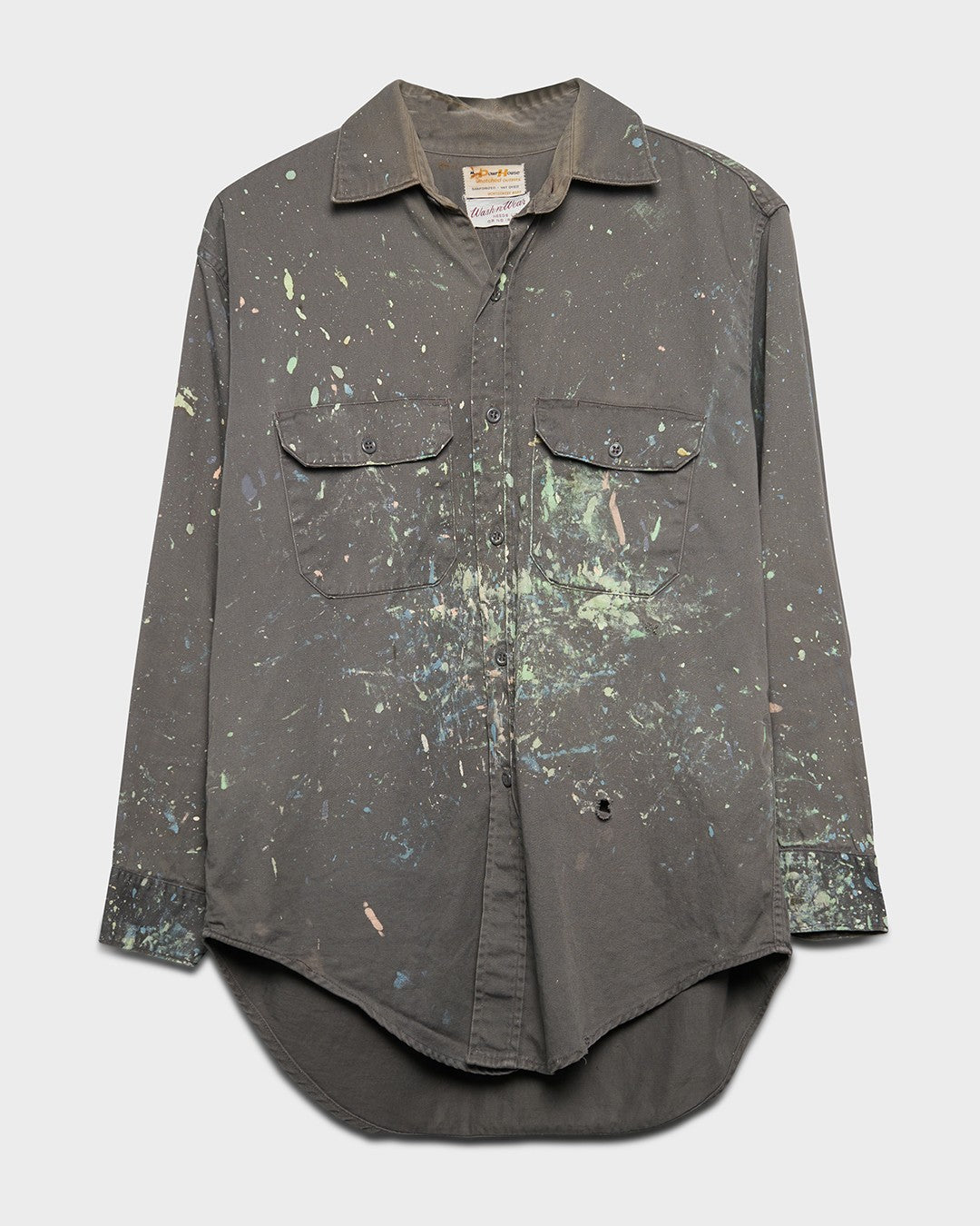 Painted Button Down Shirt