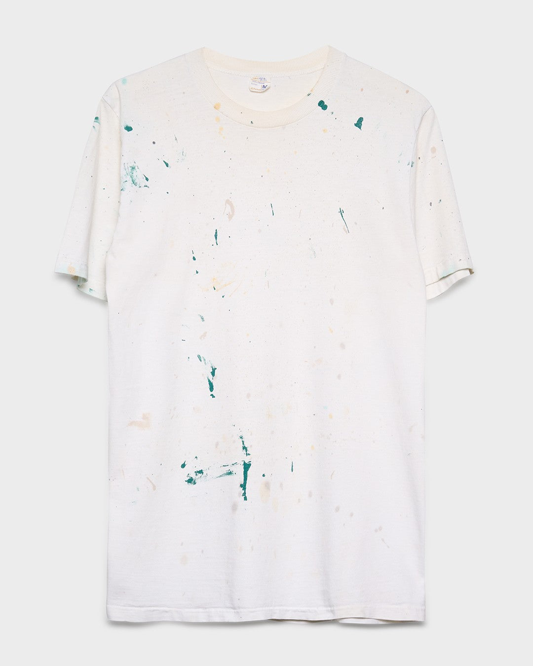 Painted White Tee