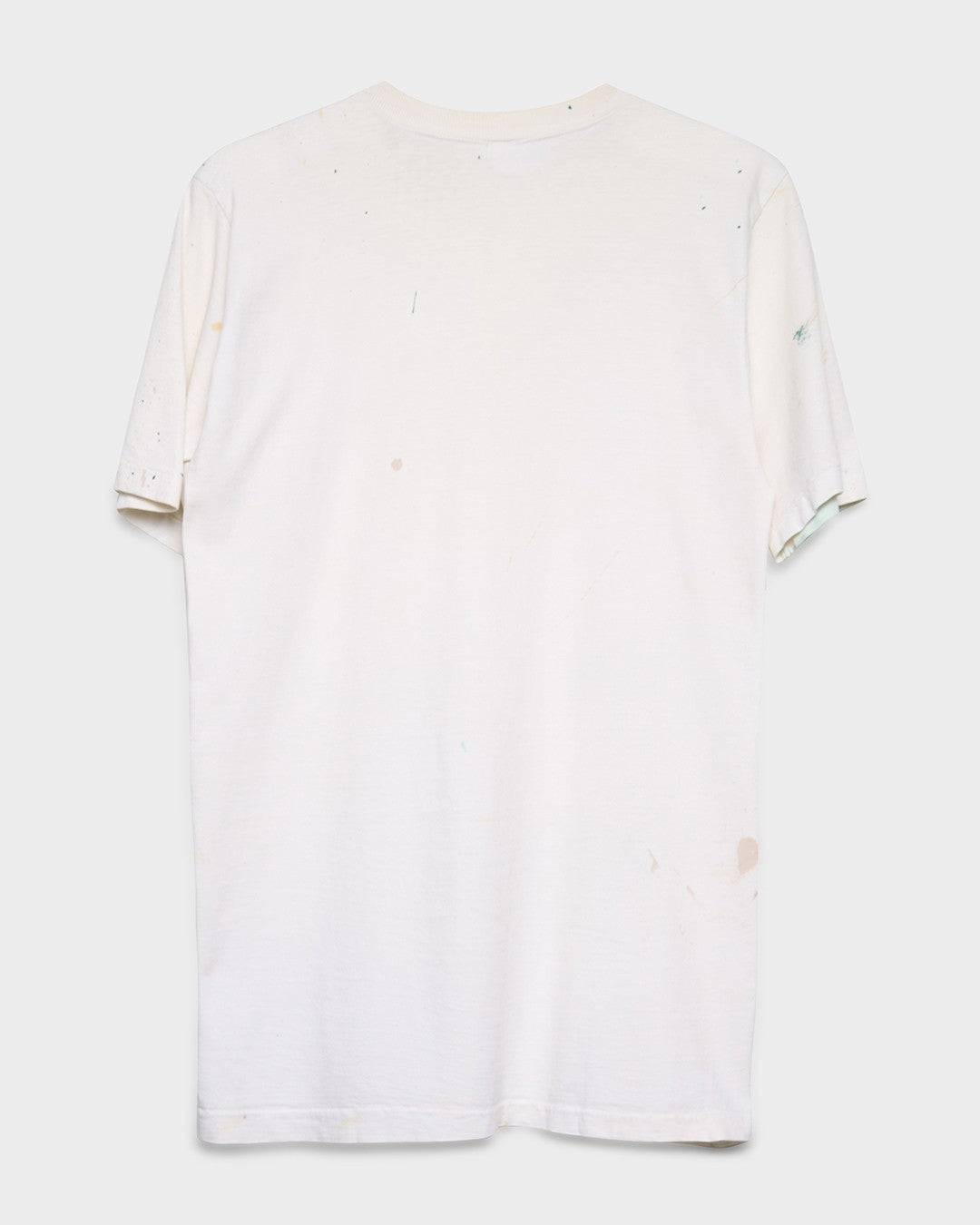 Painted White Tee