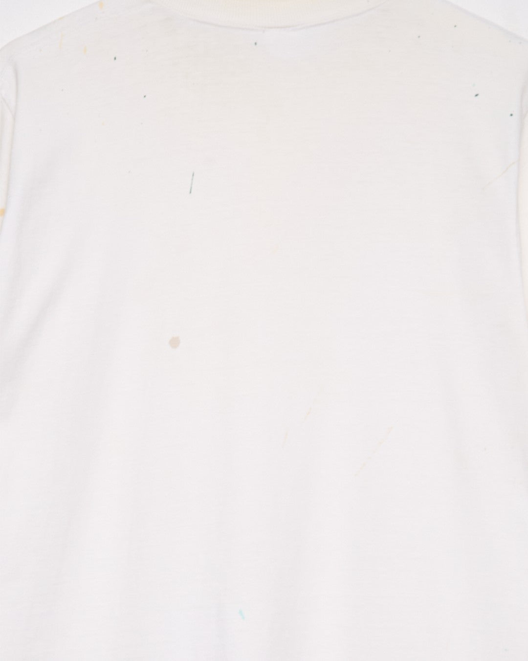 Painted White Tee