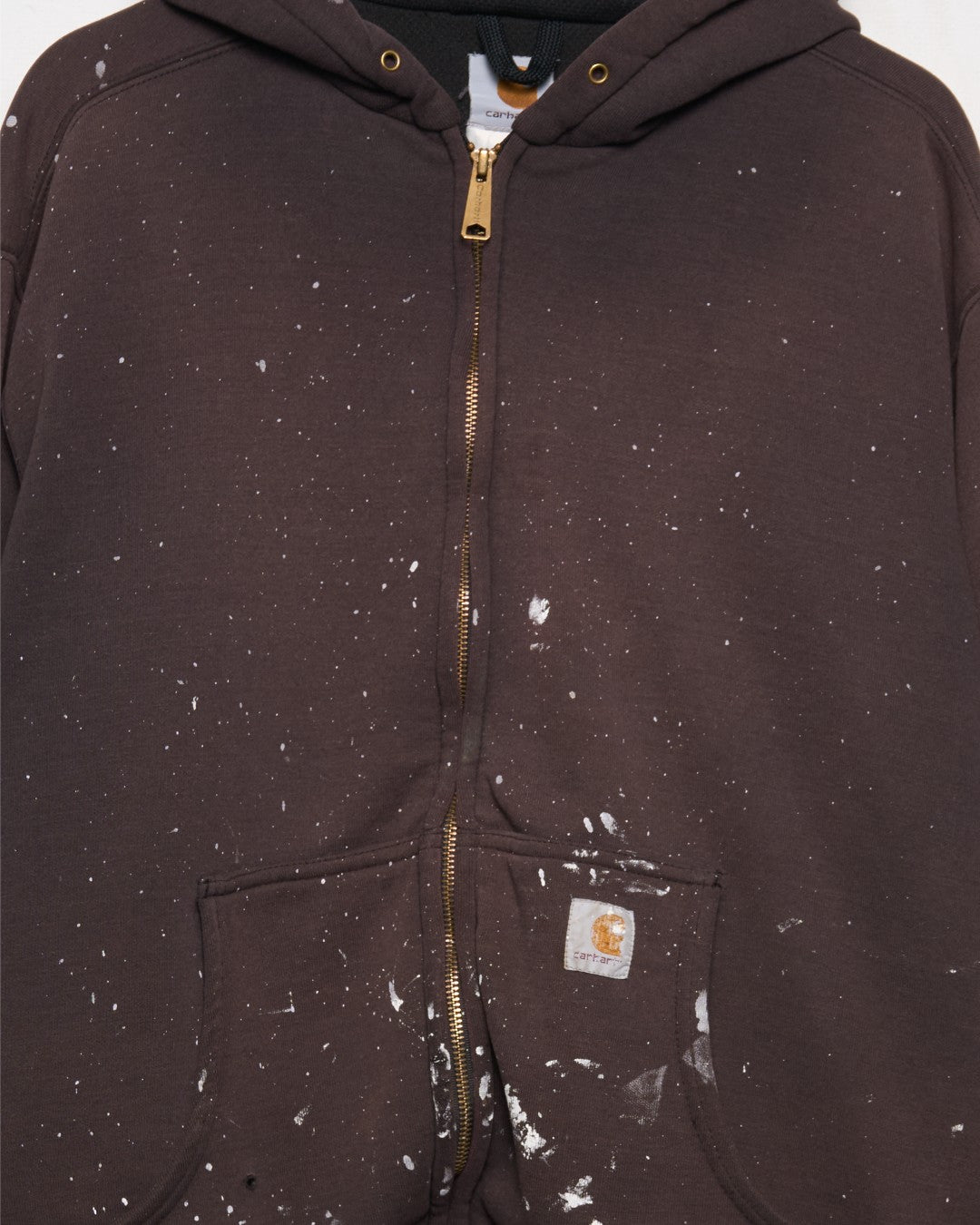 Black Carhartt Zip-Up Hoodie