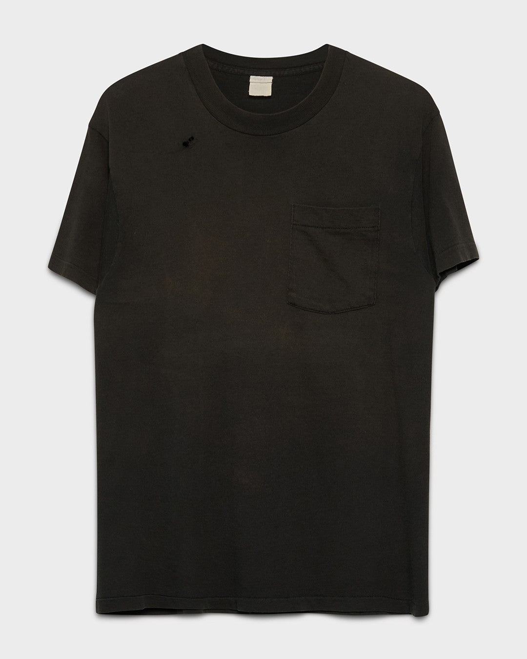 Faded Black Blank T-Shirt