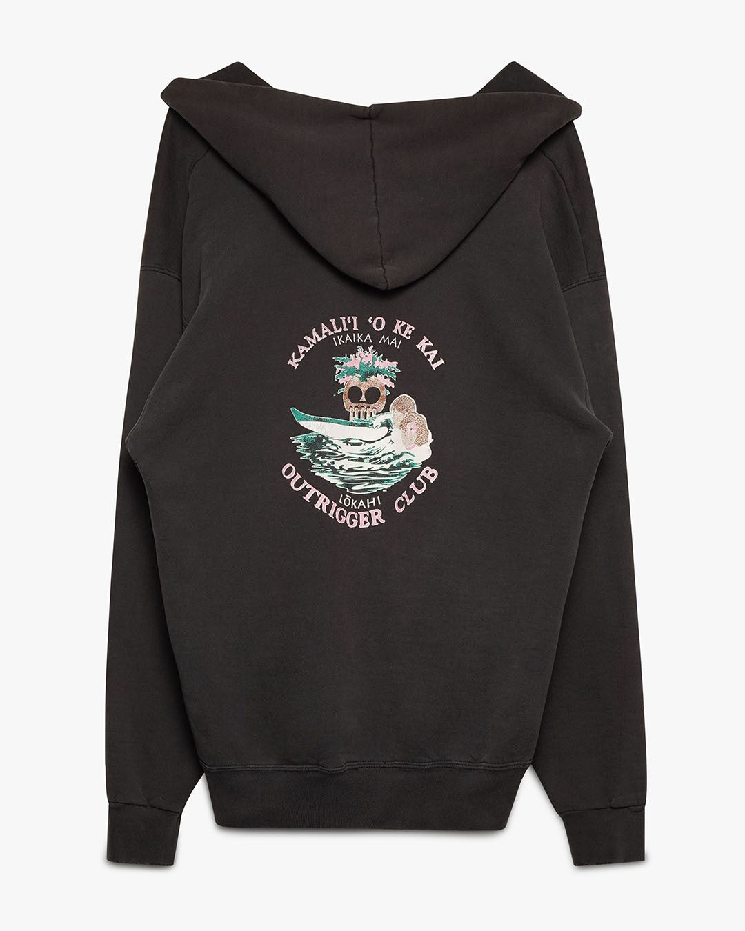 Black Lokahi Pullover Hoodie