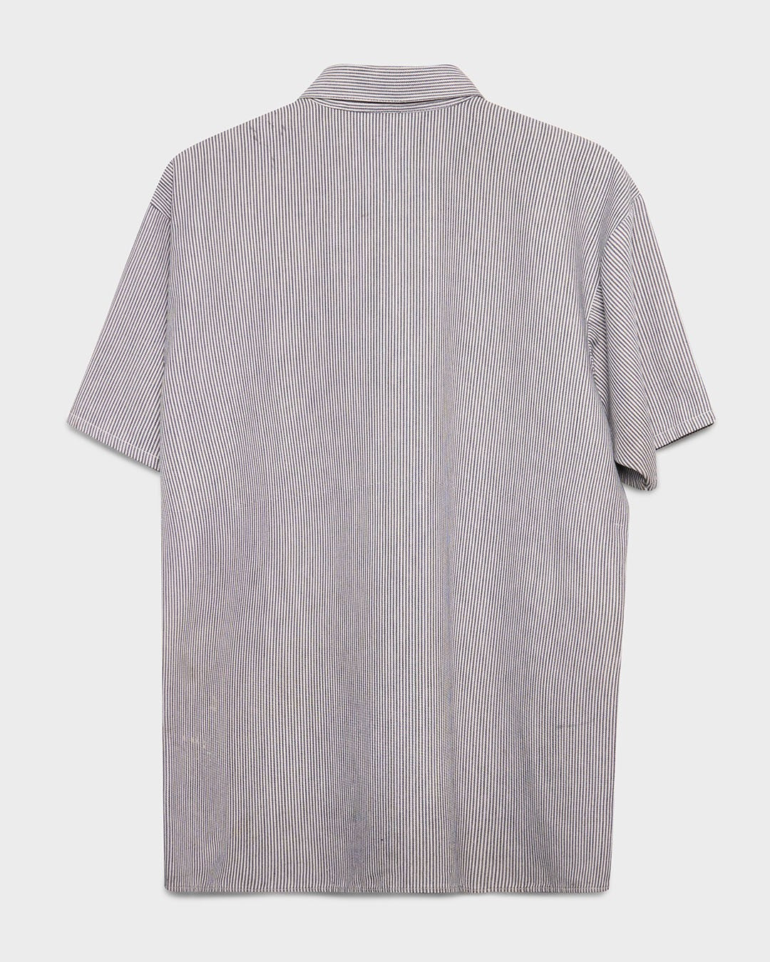 Distressed Hickory Stripe Ben Davis Top