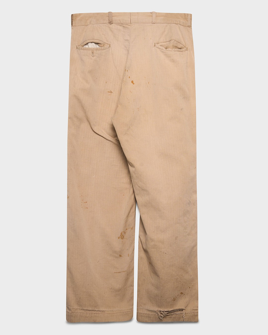 Distressed Tan HBT Chino's