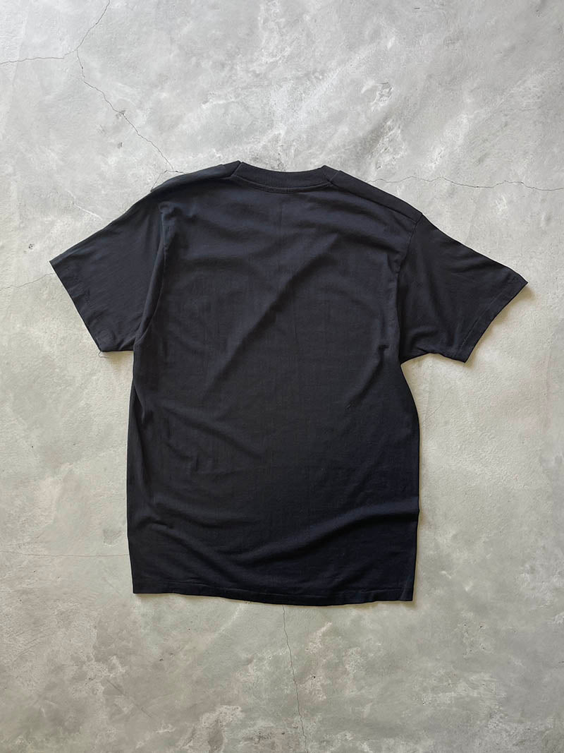 Black FUCK shirt - 80s - L