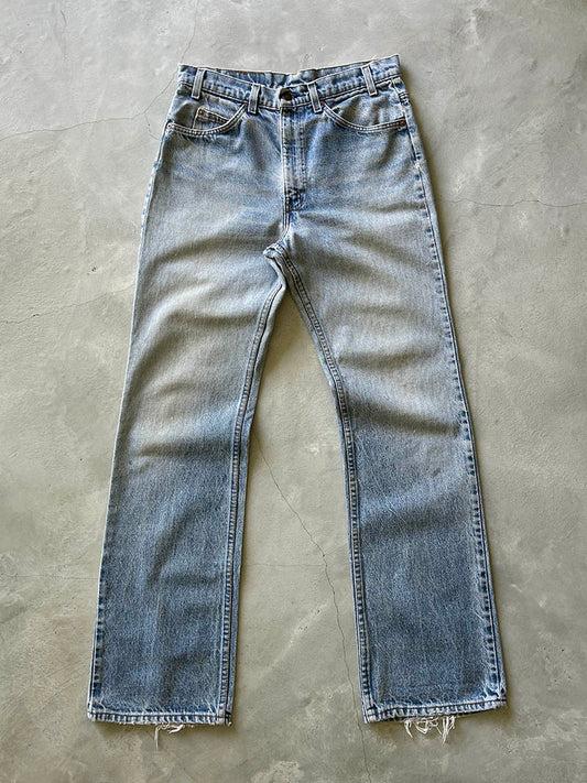 Levi's 517 Orange Tab Flared Denim Jeans - 70s - 32"