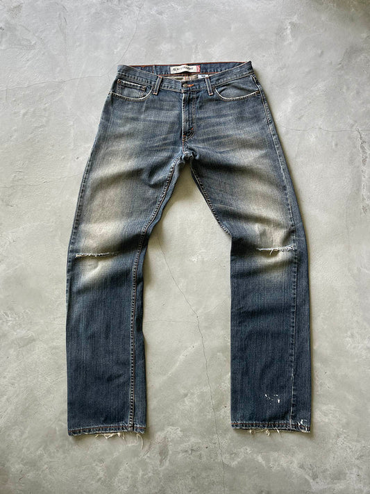 Mud Wash Levi's 514 Denim Jeans - 00s - 34"
