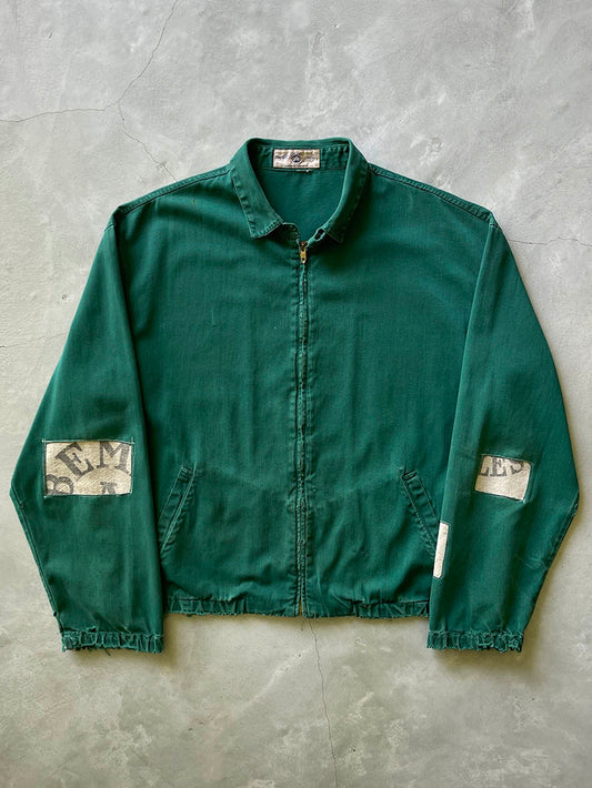 Emerald Green Gap Work Jacket - 90s - XL