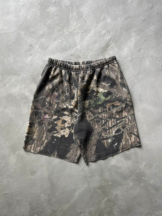 Painted Real Tree Camouflage Shorts - 00s - 28" Adjustable