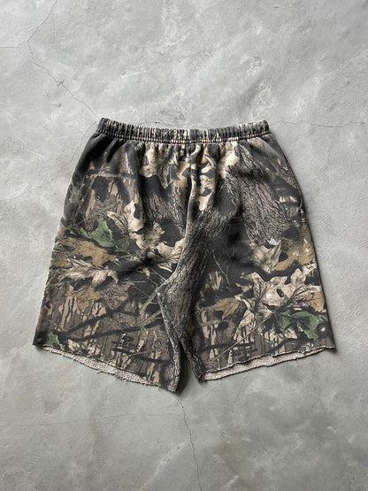 Painted Real Tree Camouflage Shorts - 00s - 28" Adjustable