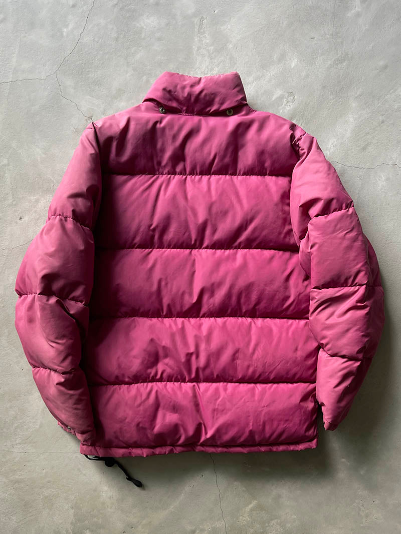 Sun Faded Purple/Pink The North Face Down Filled Puffer Jacket - 70s - XS