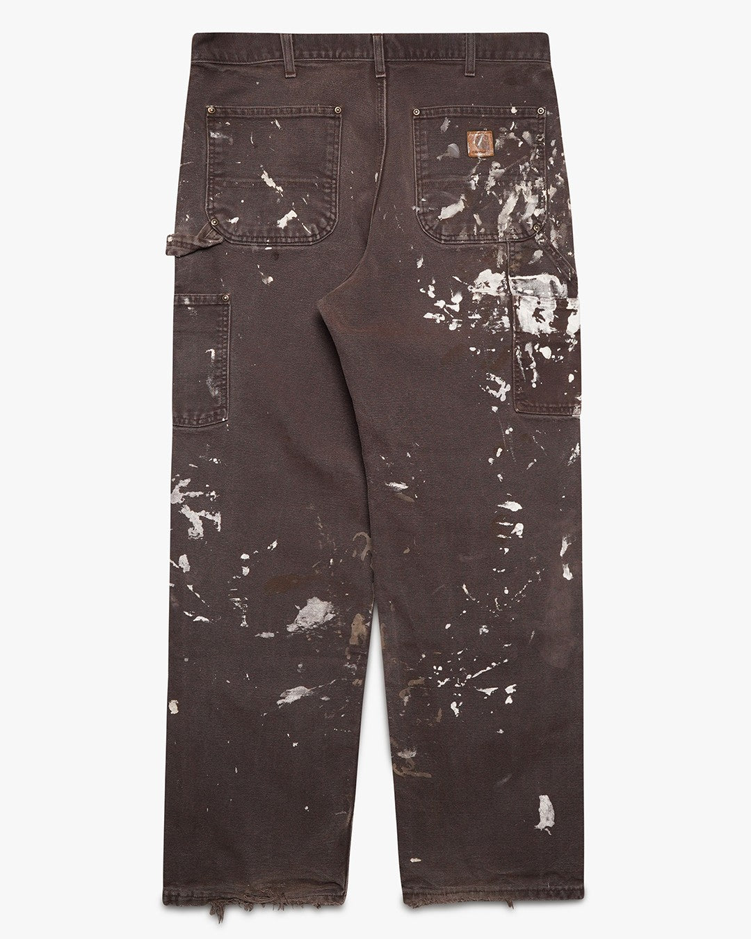 Painted Brown Carhartt Double Knee