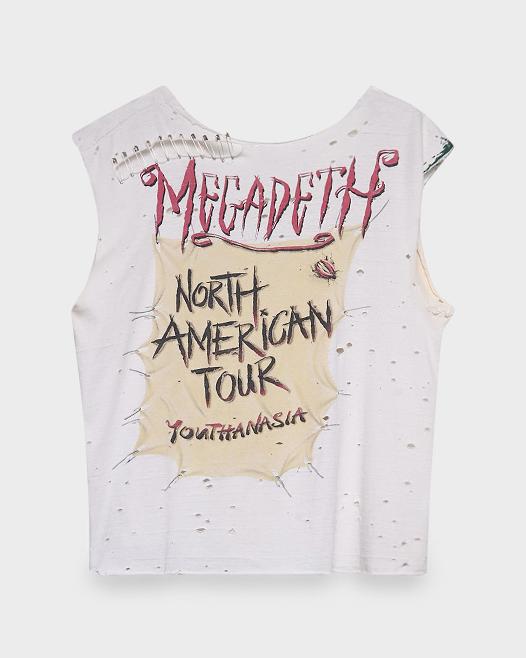 Distressed Megadeth Cut-Off