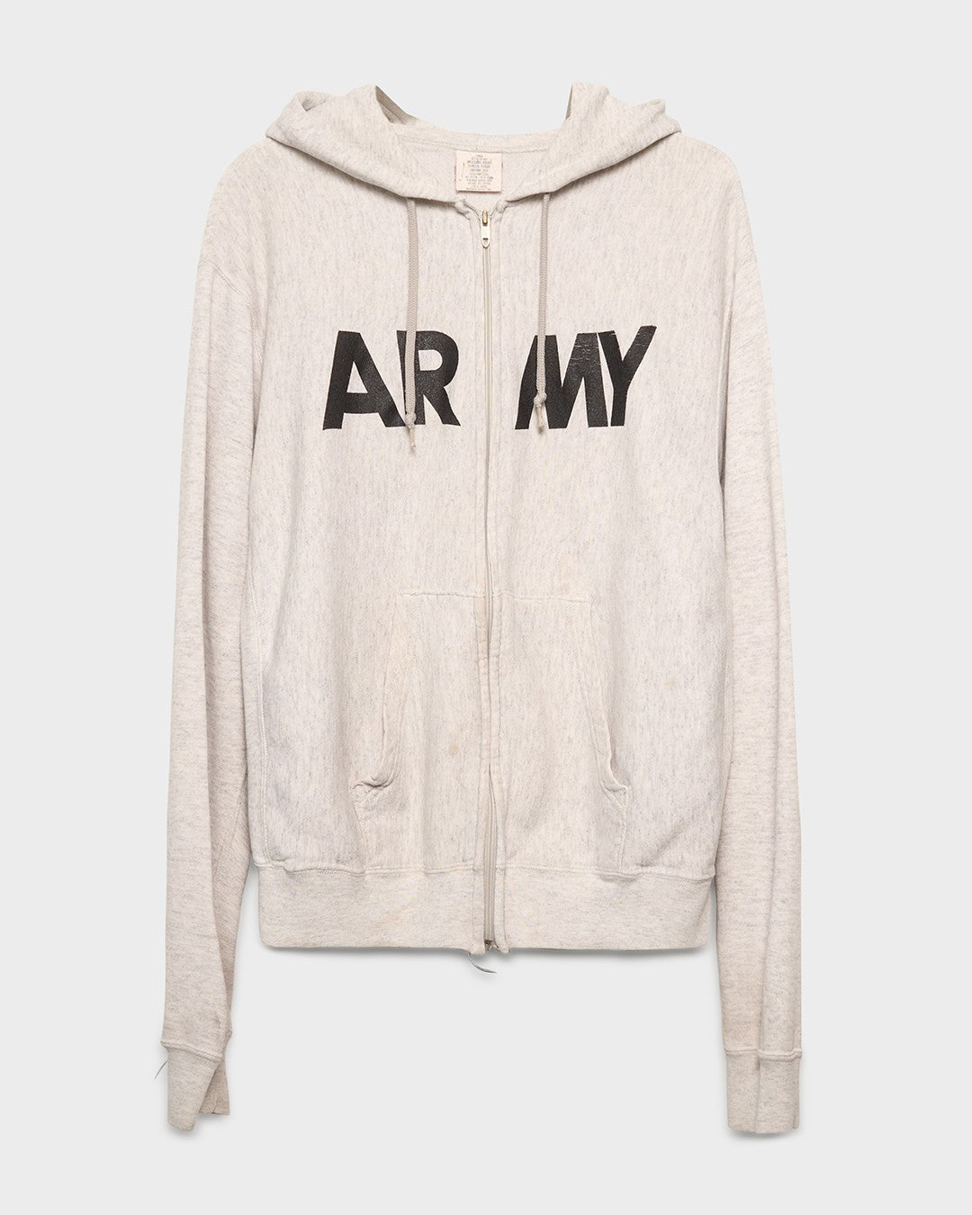 Army Zip-Up Hoodie