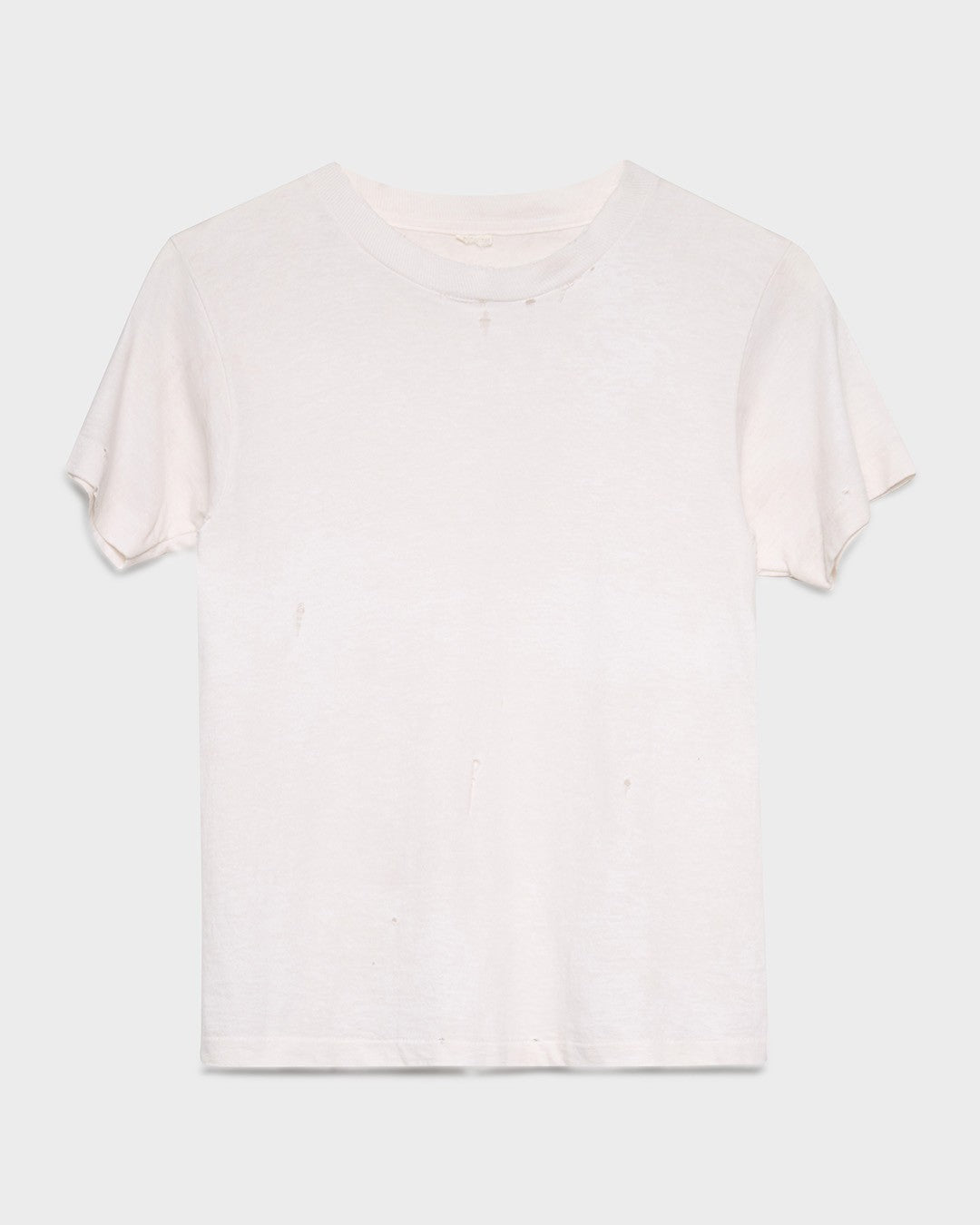Blank White Baby Tee - Women’s
