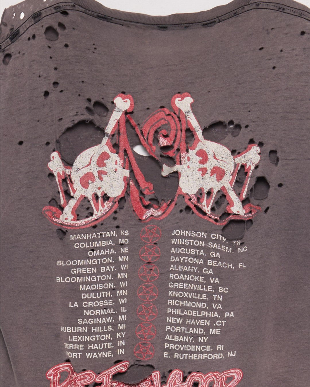 Motley Crue Cropped Tee