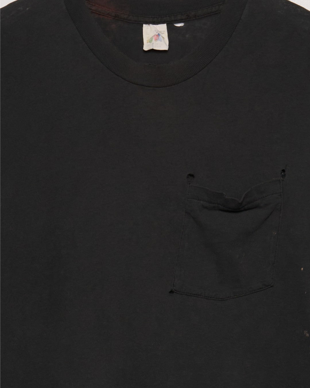 Black Pocket Tee