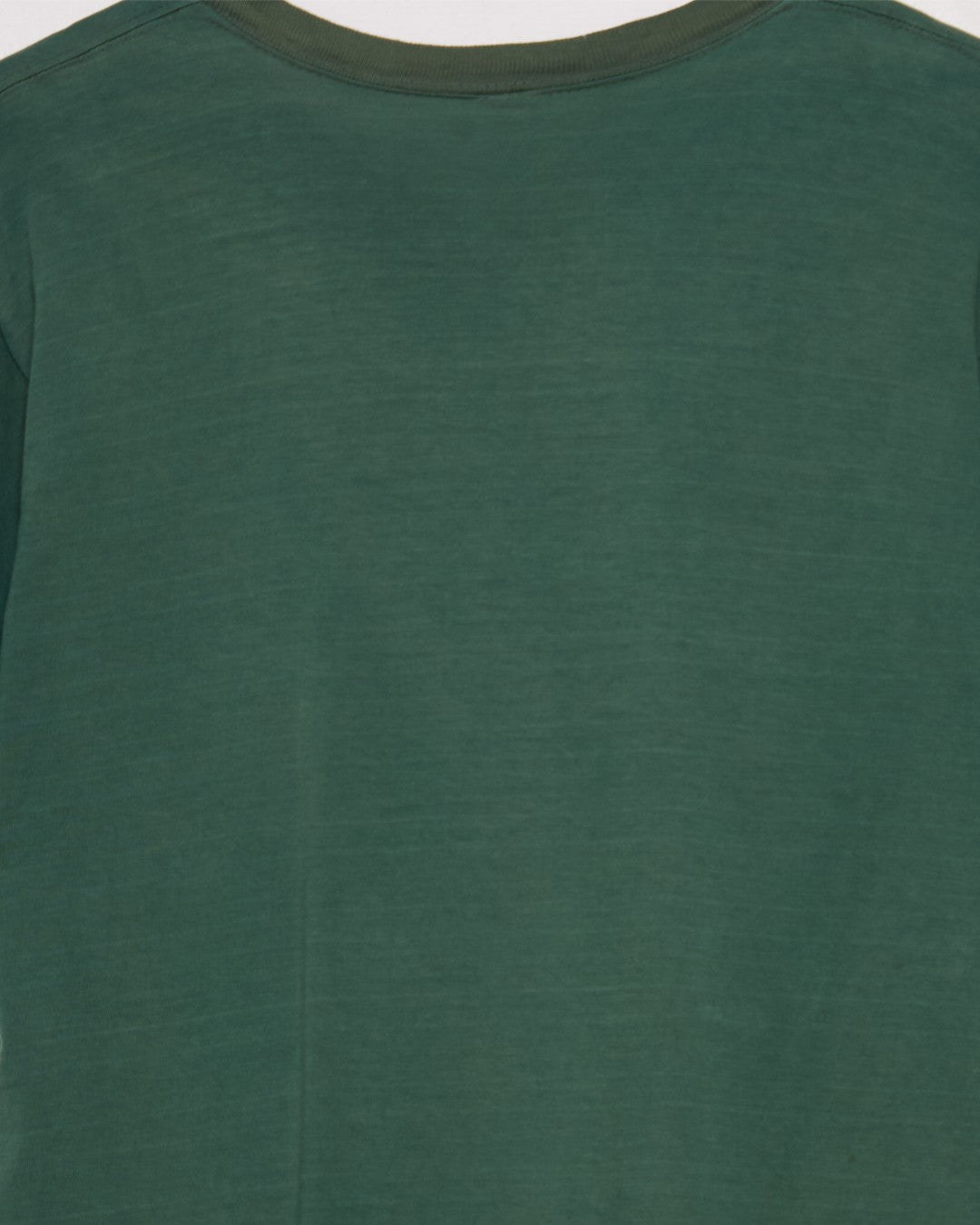 Distressed Green Pocket Tee