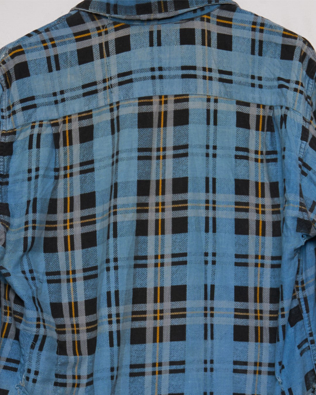 Blue Printed Flannel