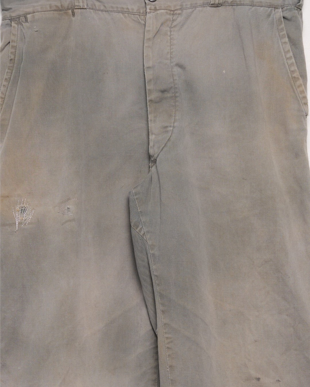 Dirt-Stained Chino Pants