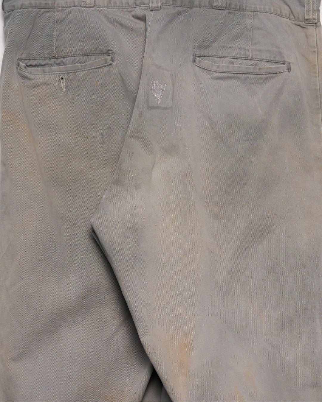 Dirt-Stained Chino Pants