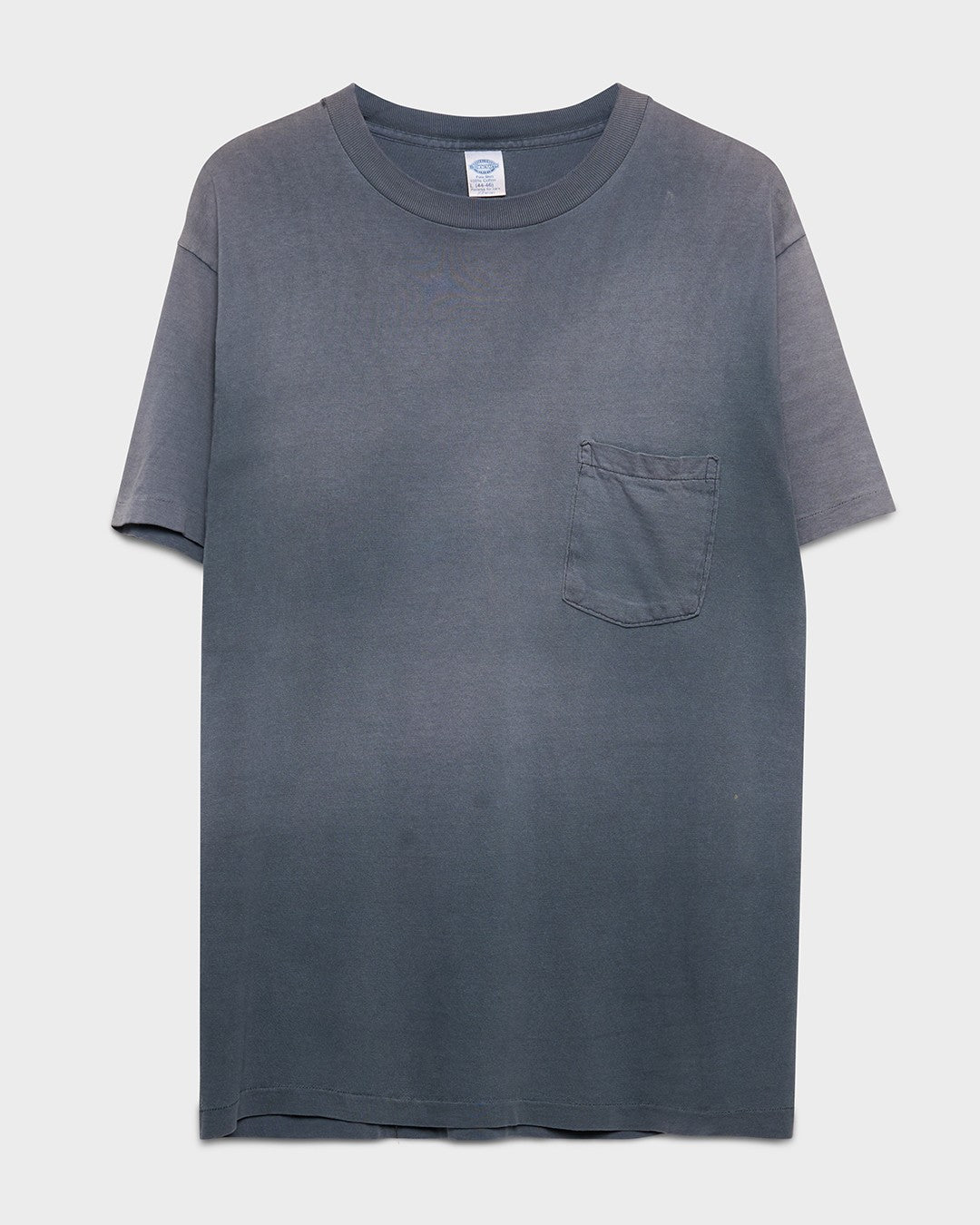 Faded Blue Pocket Tee