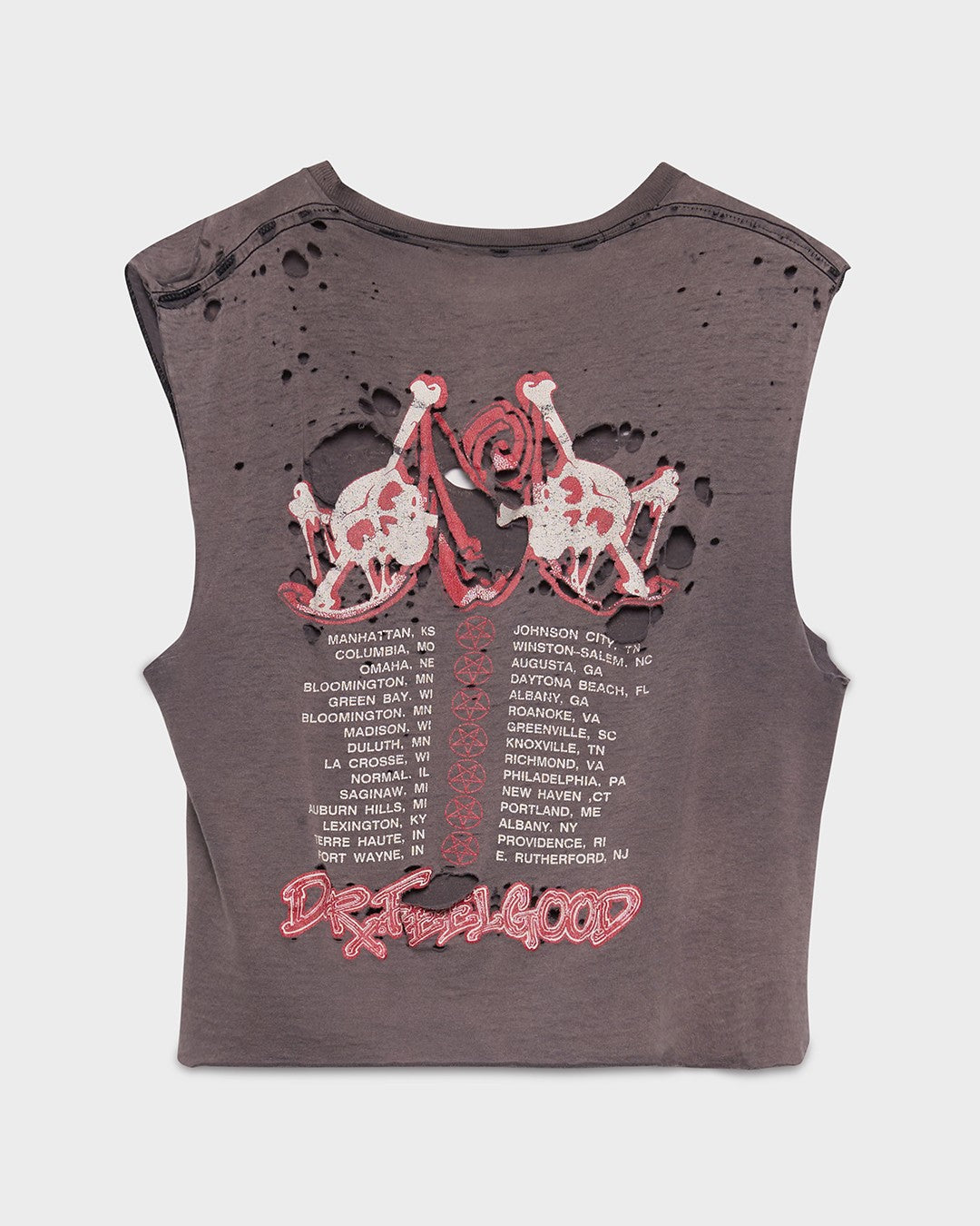 Motley Crue Cropped Tee