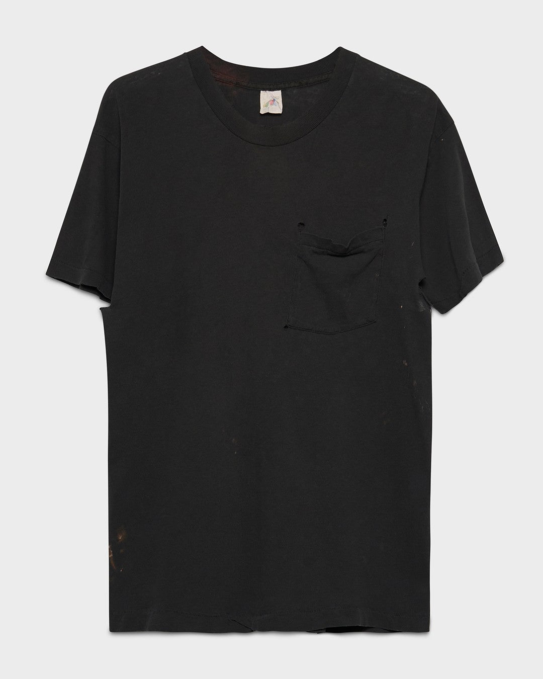 Black Pocket Tee