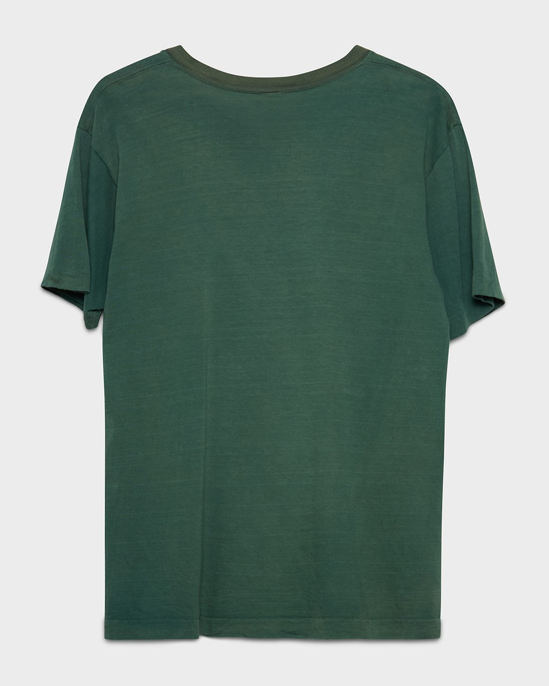 Distressed Green Pocket Tee