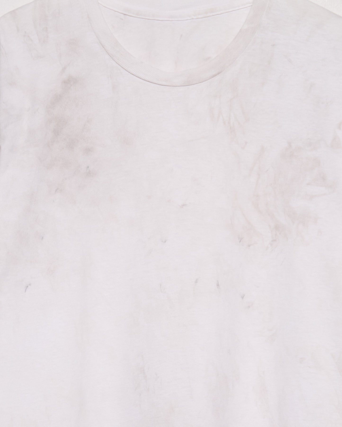 Charcoal White Tee