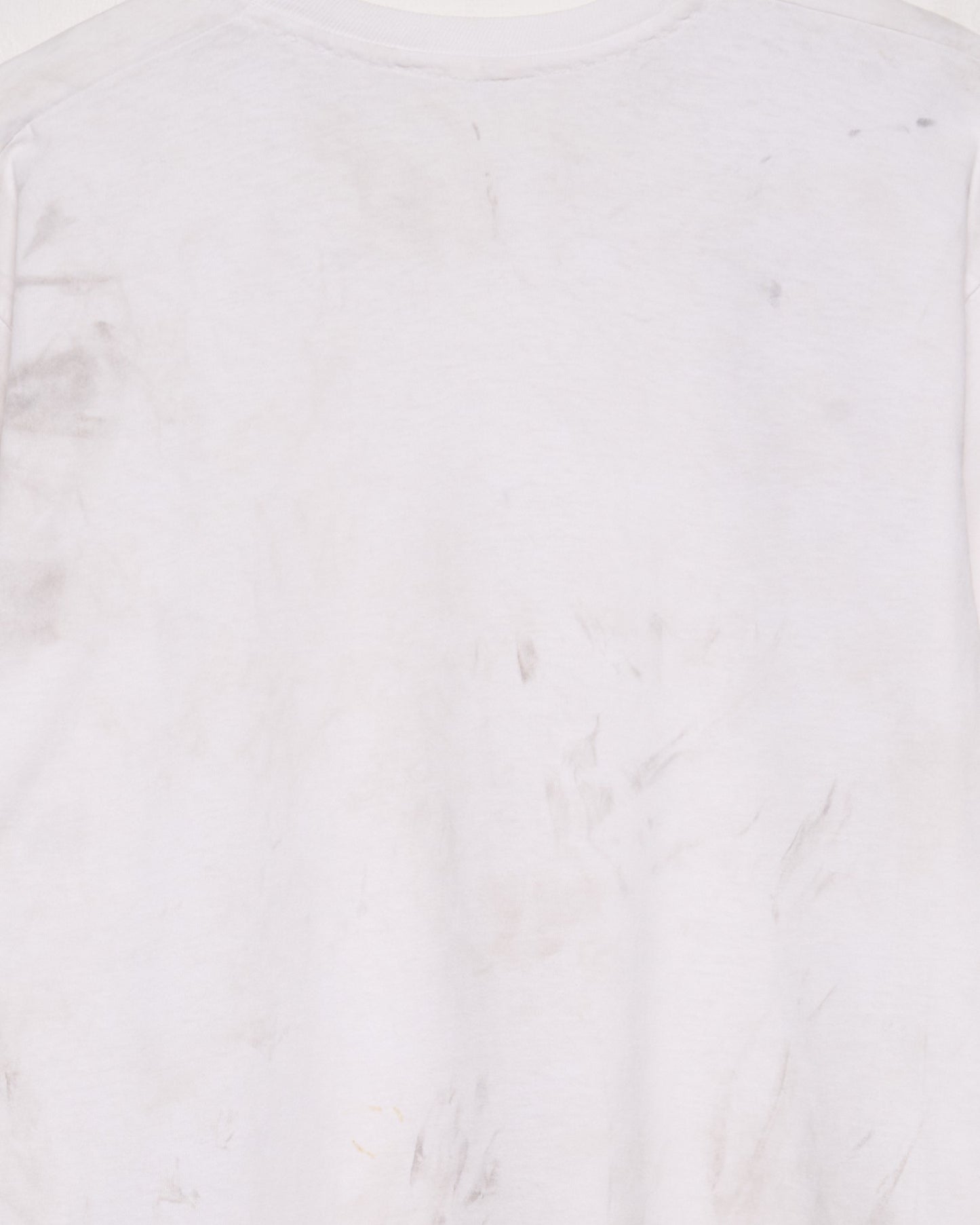 Charcoal White Tee