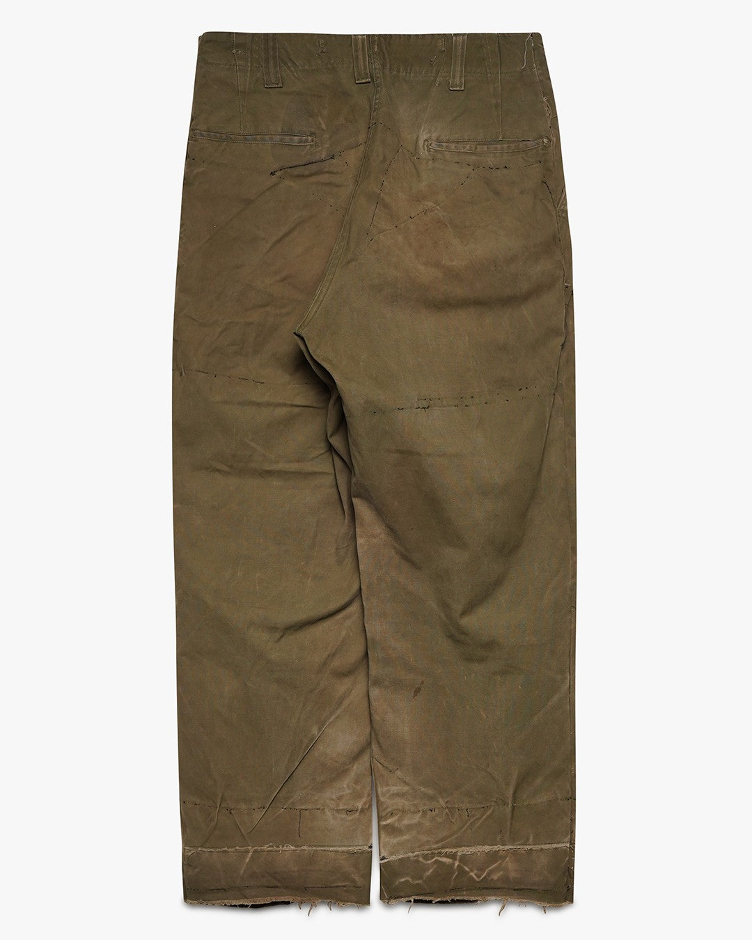 Thrashed Military Canvas Pants