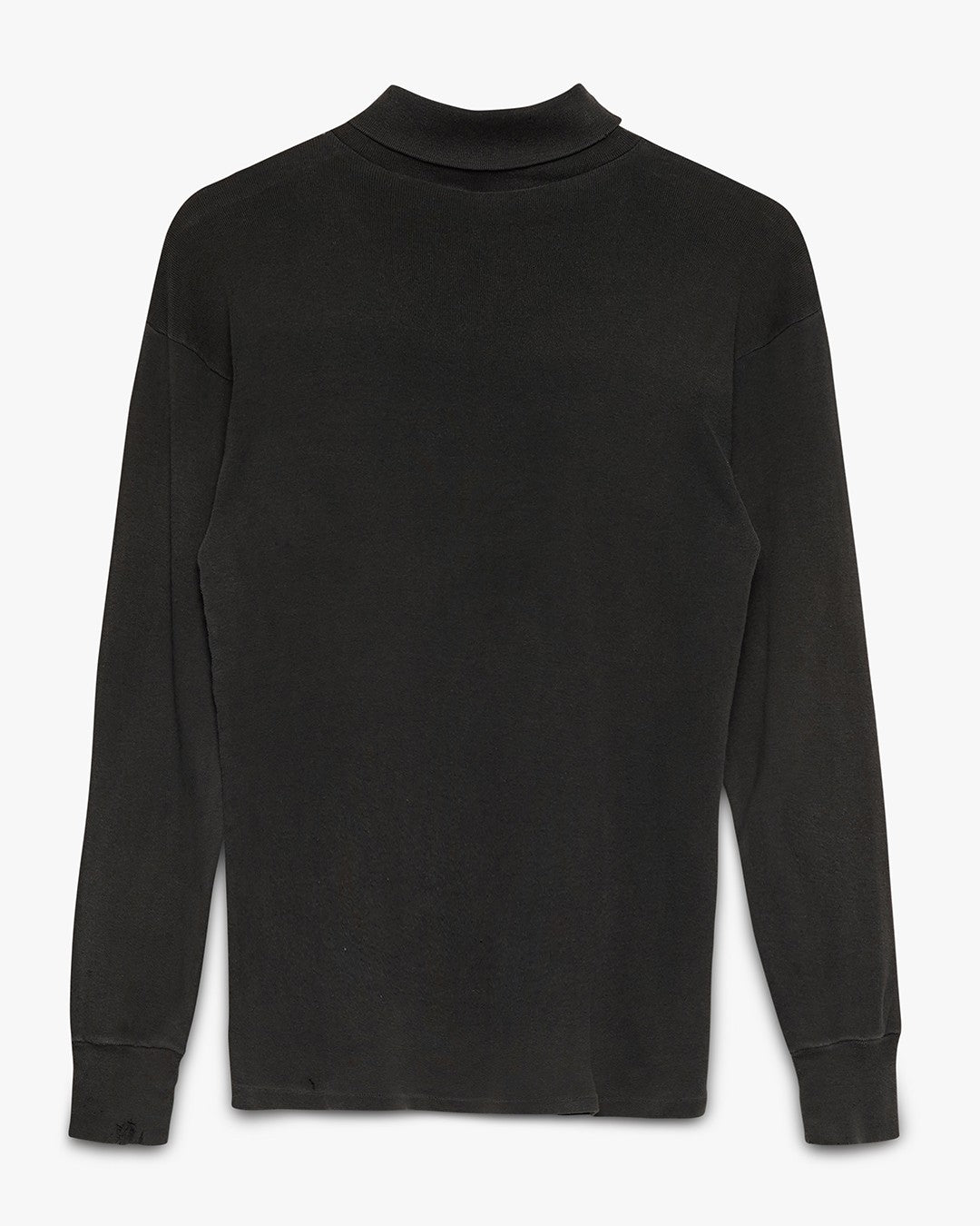 Faded Black Turtle Neck Shirt