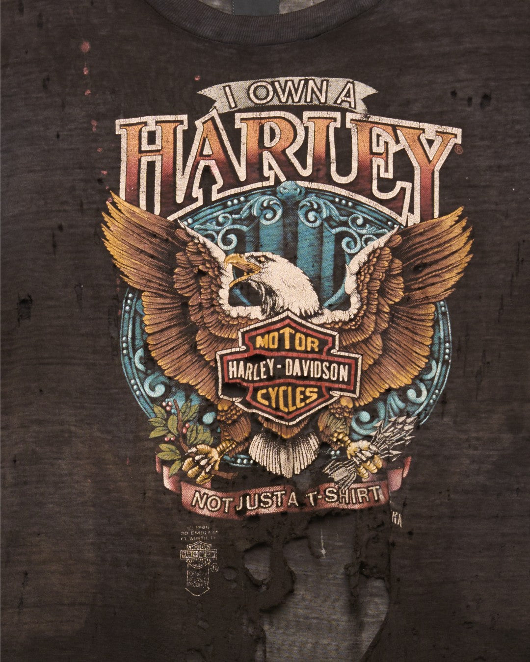 Shotgun Stomach Hole Harley