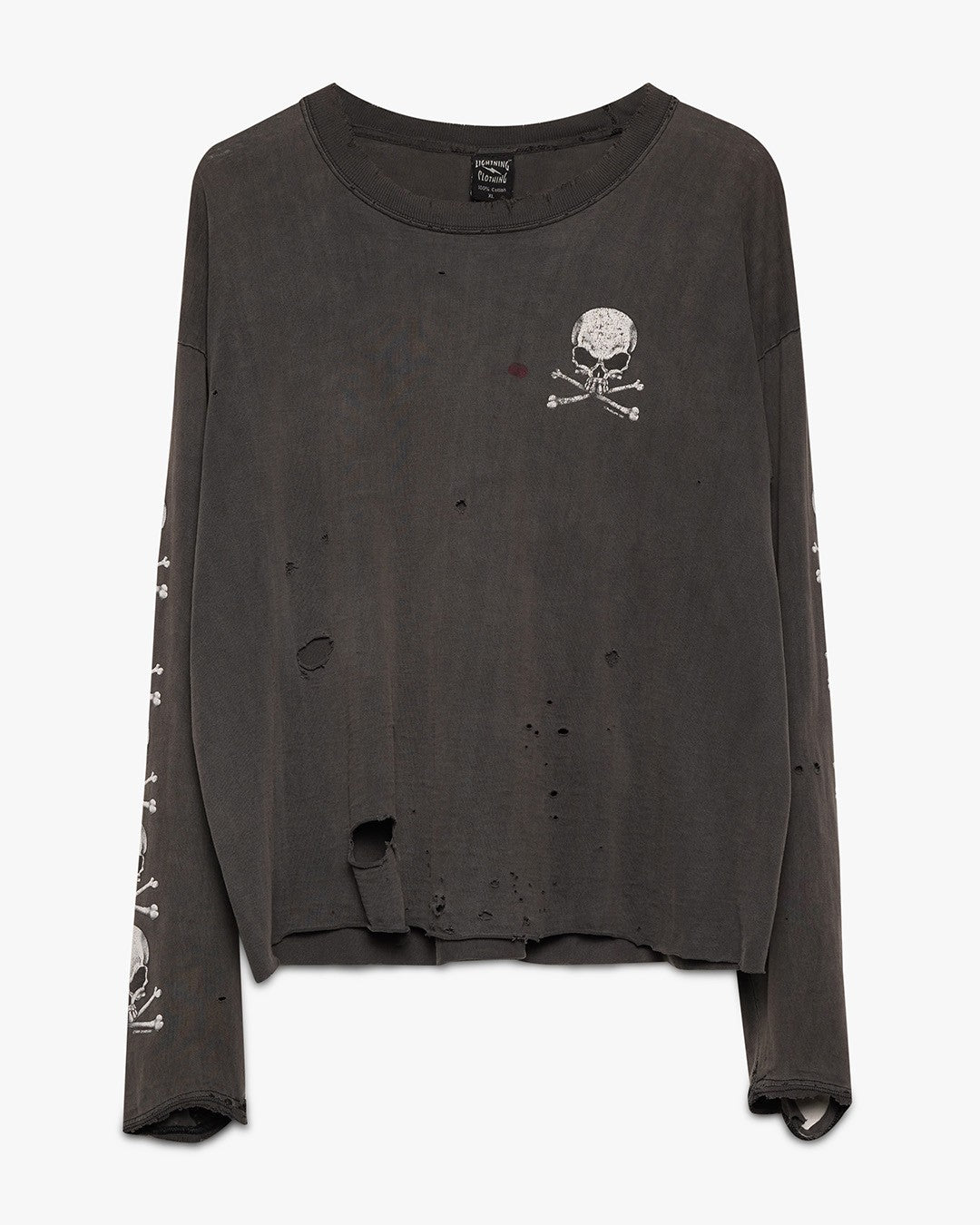 Thrashed Skull Long Sleeve