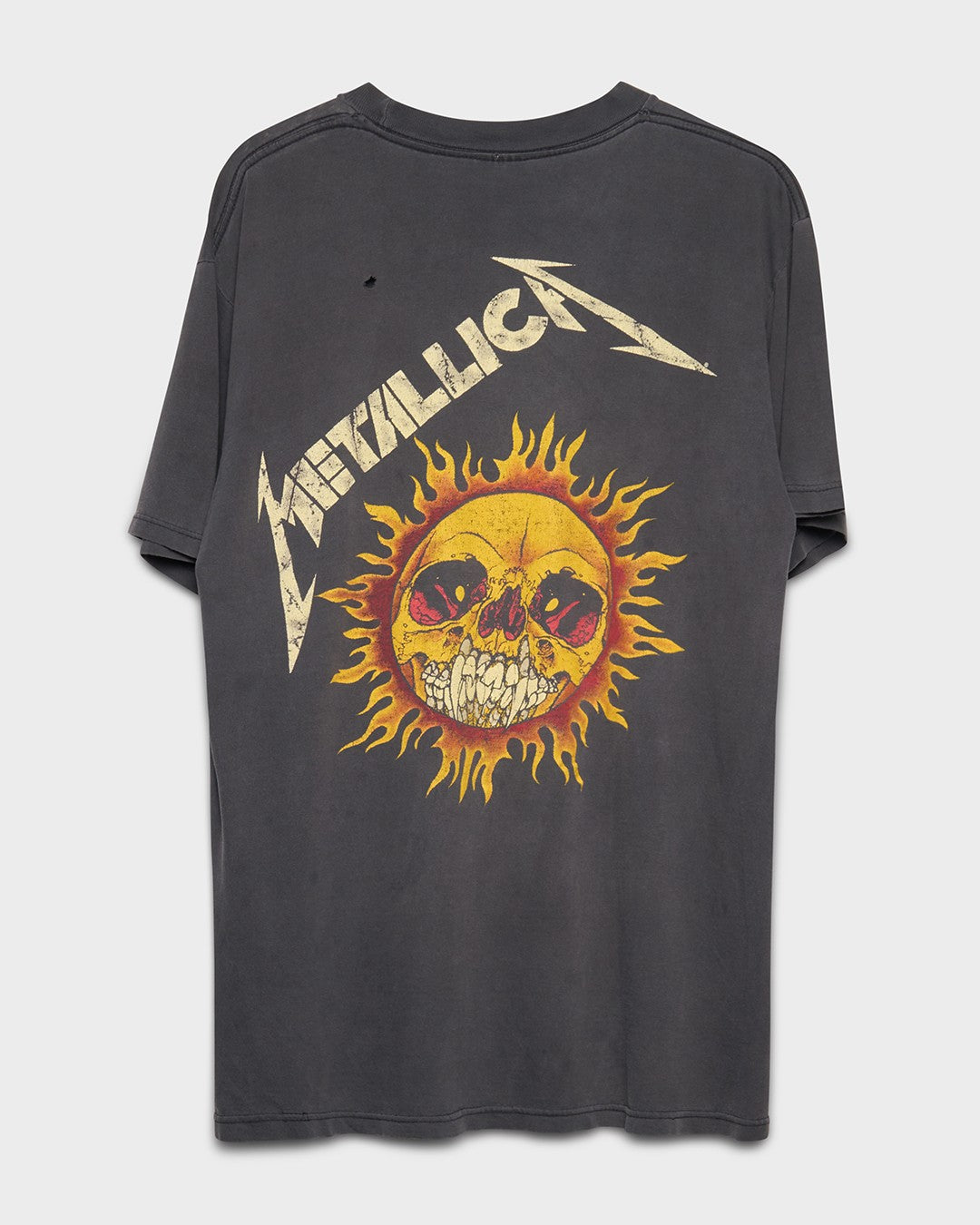 Metallica Flaming Skull Tee