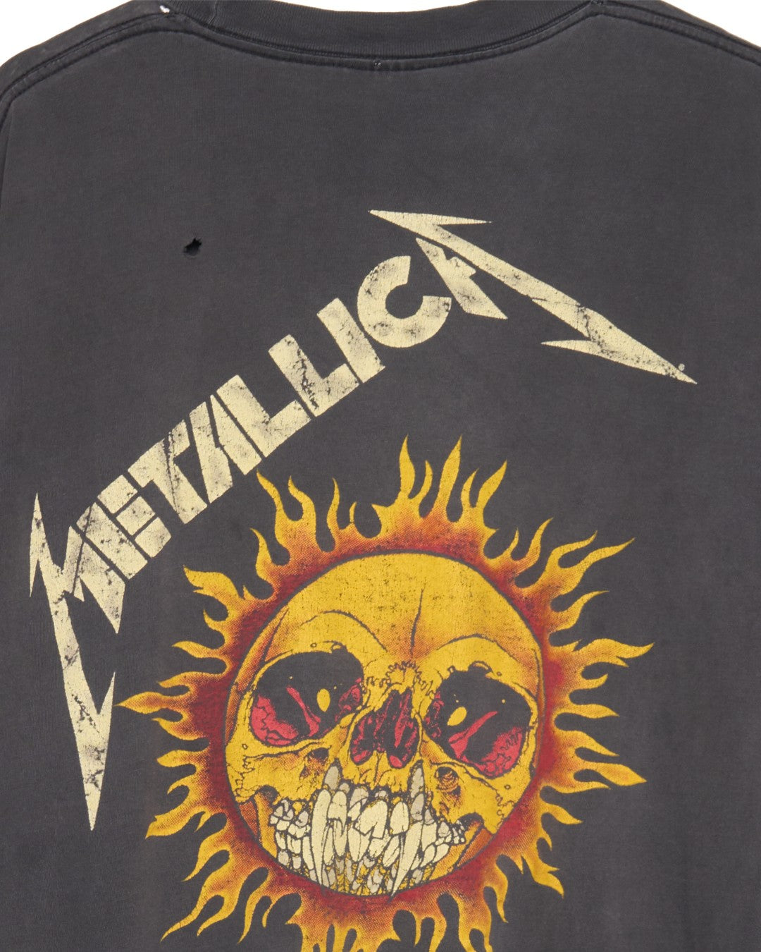 Metallica Flaming Skull Tee