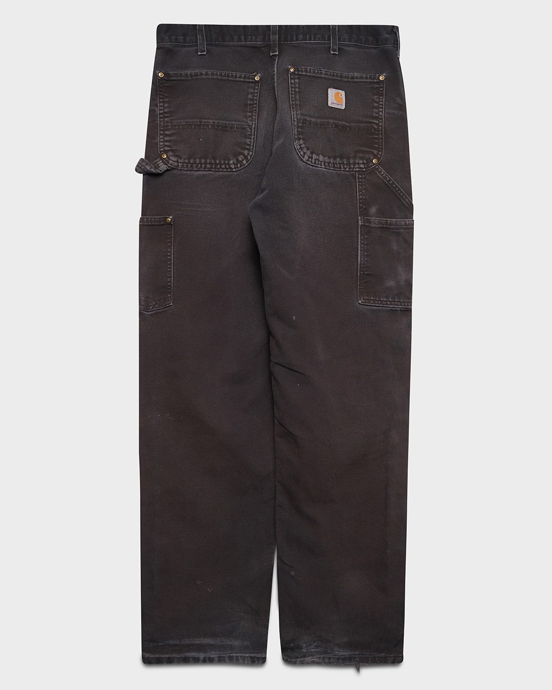 Faded Black Carhartt Double Knees