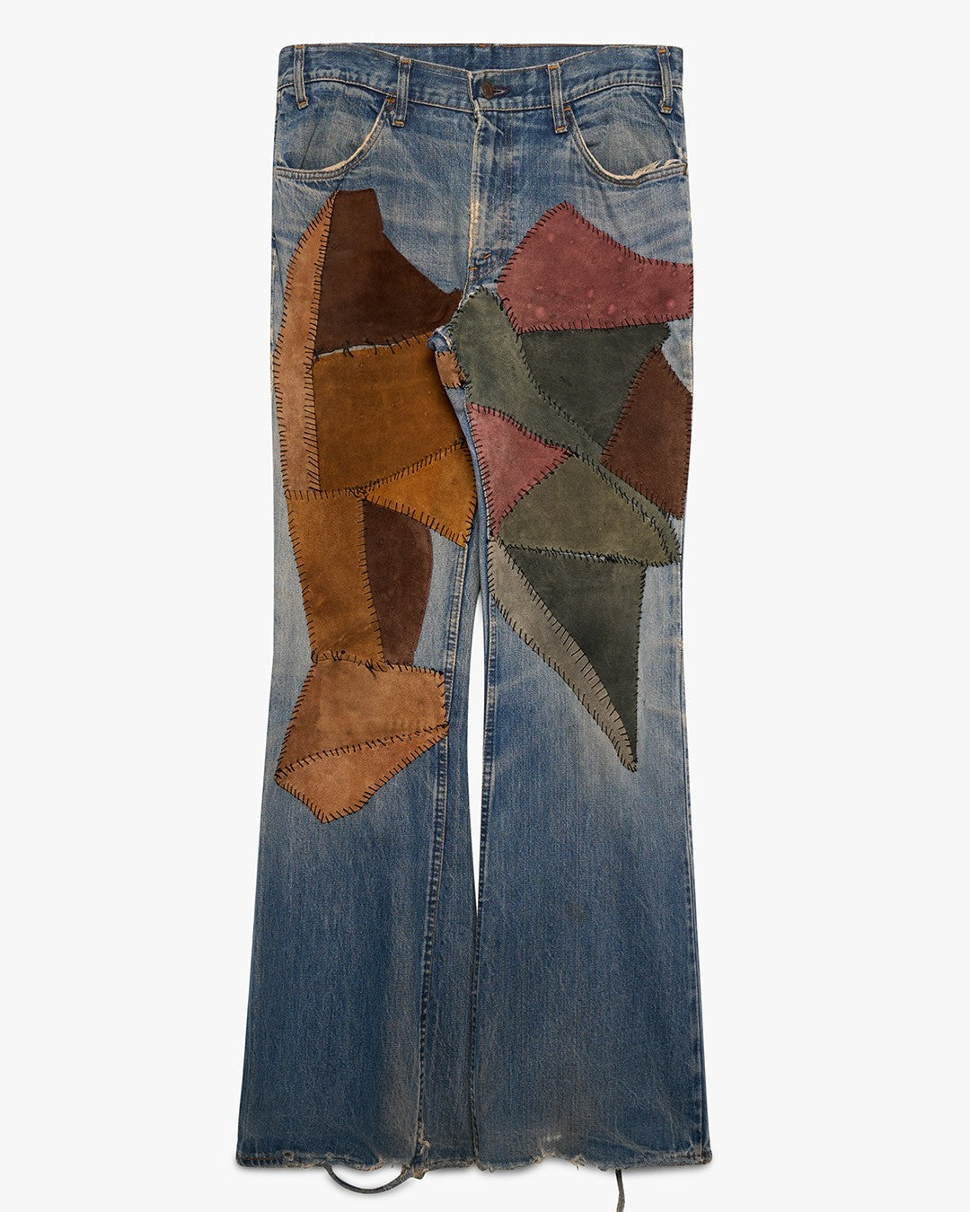 Levi's 569 Hippie Patchwork Flared Denim Jeans