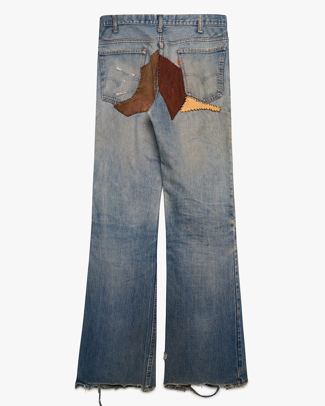 Levi's 569 Hippie Patchwork Flared Denim Jeans