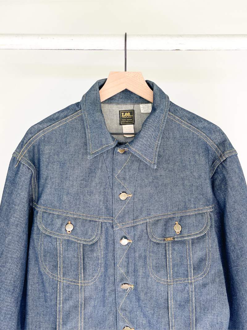 Dead Stock Lee Denim Jacket - 70s/80s - 44 T