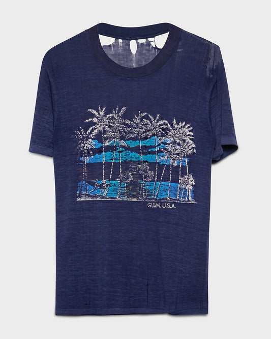 Distressed Guam USA Tee
