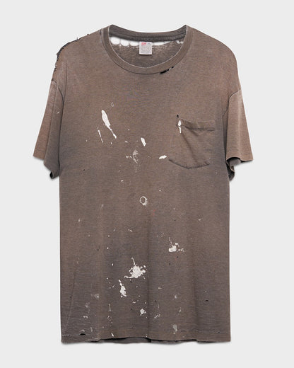 Grey Pocket Tee