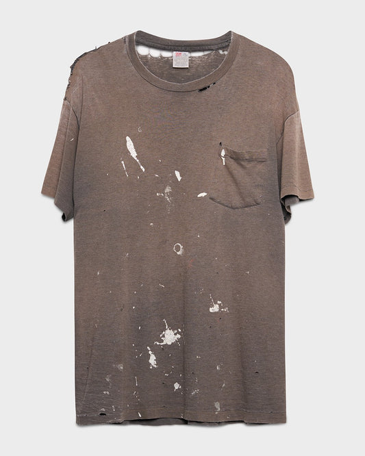 Grey Pocket Tee