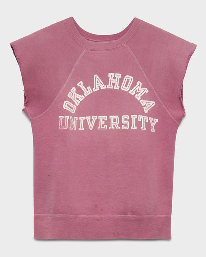 Oklahoma University Cut-Off Sweat
