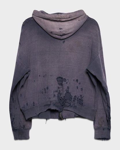 Navy Blue Thermal Lined Hoodie
