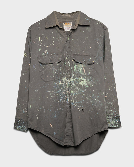 Painted Button Down Shirt